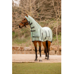 Cubre-moscas Horze Paso Fino con cuello incorporado y protección UV Cubre-moscas Horze Paso Fino con cuello incorporado y protección UV