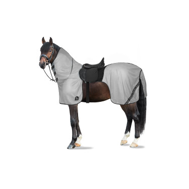Cobertura anti-moscas para montar a caballo Horze Paso Fino con cuello desmontable y protección UV Cobertura anti-moscas para montar a caballo Horze Paso Fino con cuello desmontable y protección UV