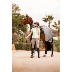 Cobertura anti-moscas para montar a caballo Horze Paso Fino con cuello desmontable y protección UV Cobertura anti-moscas para montar a caballo Horze Paso Fino con cuello desmontable y protección UV