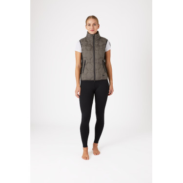 Chaleco de equitación sin mangas Horze Shelly para mujer Marrón colmenilla Chaleco de equitación sin mangas Horze Shelly para mujer Marrón colmenilla