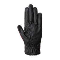 Guantes de equitación de verano Horze Nichelle para mujer Port Royale Burdeos