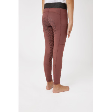 Leggings de equitación con silicona Horze Leighton Adolescente de asiento completo con forro cálido Leggings de equitación con silicona Horze Leighton Adolescente de asiento completo con forro cálido