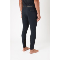 Pantalón de equitación con rodilleras B Vertigo Damien hombre Gris antracita oscuro