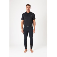 Pantalón de equitación con rodilleras B Vertigo Damien hombre Gris antracita oscuro