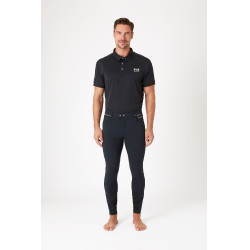 Pantalón de equitación con rodilleras B Vertigo Damien hombre Gris antracita oscuro Pantalón de equitación con rodilleras B Vertigo Damien hombre Gris antracita oscuro
