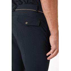 Pantalón de equitación con rodilleras B Vertigo Damien hombre Gris antracita oscuro Pantalón de equitación con rodilleras B Vertigo Damien hombre Gris antracita oscuro