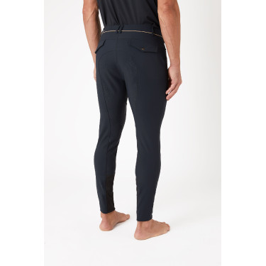 Pantalón de equitación con culera completa B Vertigo Damien hombre Gris antracita oscuro Pantalón de equitación con culera completa B Vertigo Damien hombre Gris antracita oscuro