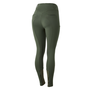 Pantalón de agarre integral para todas las estaciones Horze Mira Verde escarabajo Pantalón de agarre integral para todas las estaciones Horze Mira Verde escarabajo