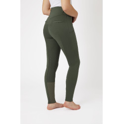 Pantalón de agarre integral para todas las estaciones Horze Mira Verde escarabajo Pantalón de agarre integral para todas las estaciones Horze Mira Verde escarabajo