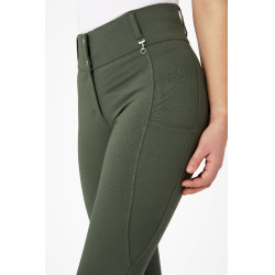 Pantalón de agarre integral para todas las estaciones Horze Mira Verde escarabajo Pantalón de agarre integral para todas las estaciones Horze Mira Verde escarabajo