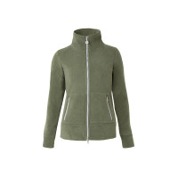 Chaqueta de equitación polar Horze Ellie para mujer Verde escarabajo Chaqueta de equitación polar Horze Ellie para mujer Verde escarabajo