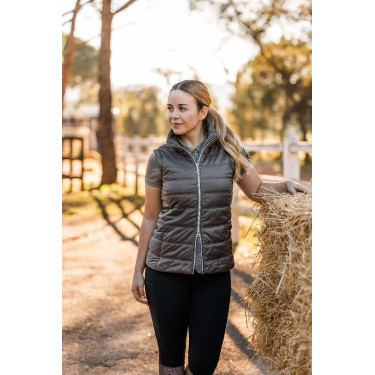 Plumífero Horze Natalie con mangas desmontables para mujer Plumífero Horze Natalie con mangas desmontables para mujer