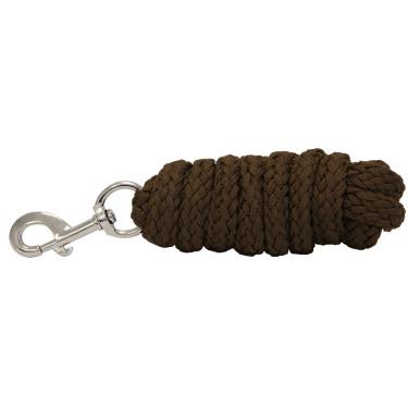 Longe trenzada lisa con hebilla blanca Canter