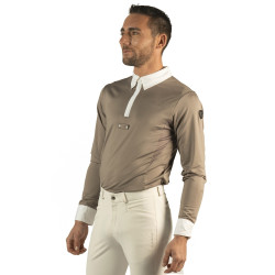 Polo hombre Bankso de manga larga Flags & Cup