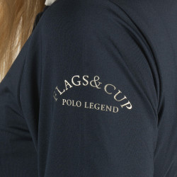 Polo Kavala mujer manga larga Flags & Cup Polo Kavala mujer manga larga Flags & Cup