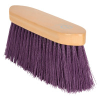 Cepillo largo de nailon duro Imperial Riding Dandy con dorso de madera en v Mora Burdeos Cepillo largo de nailon duro Imperial Riding Dandy con dorso de madera en v Mora Burdeos
