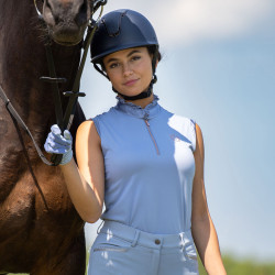 Top Tech sin mangas Imperial Riding Anna Sombra ligera Azul