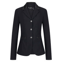 Chaqueta de concurso Imperial Riding Vive Capone Negro / bronce pavonado