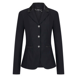 Chaqueta de concurso Imperial Riding Vive Capone Negro / bronce pavonado