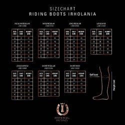 Imperial Riding Olania Botas de montar largas/anchas Negro