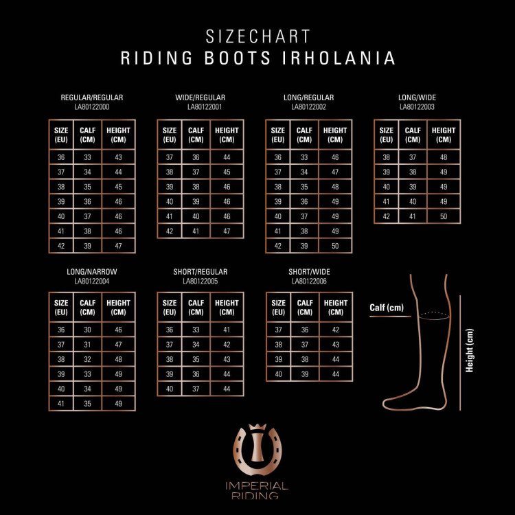 Imperial Riding Olania Botas de montar largas/anchas Imperial Riding Olania Botas de montar largas/anchas