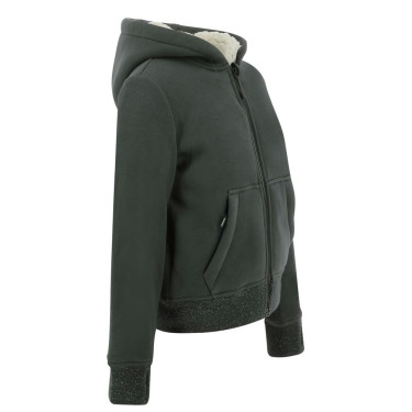 Sudadera EQUITHÈME Palerme niño Negro