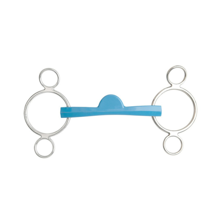 Muserola ajustable Metalab Flexi de 3 anillas media luna