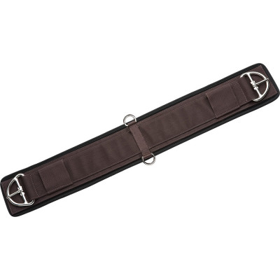 Cincha western de neopreno desmontable Castaño