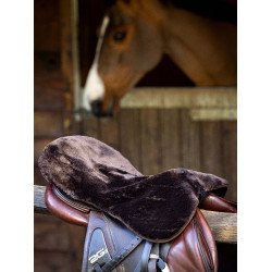 Funda de asiento LeMieux Simuwool Castaño Marrón