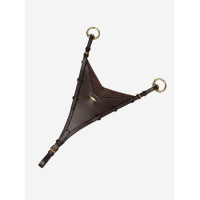Horquilla de martingala completa Kudos LeMieux Marrón / latón