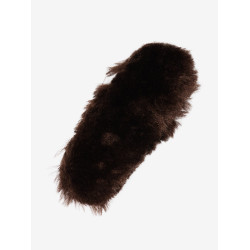 Funda de muserola mentonera LeMieux Simuwool Castaño Marrón Funda de muserola mentonera LeMieux Simuwool Castaño Marrón