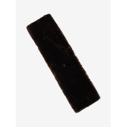 Fundas para cincha de adiestramiento LeMieux Simuwool para deslizar Castaño Marrón