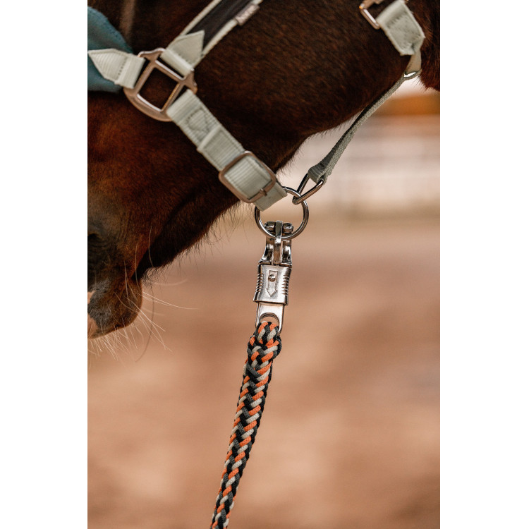 Cuerda de adiestramiento para pony Trixi Horze con mosquetón de seguridad Cuerda de adiestramiento para pony Trixi Horze con mosquetón de seguridad