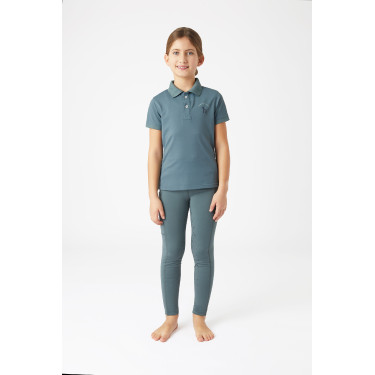 Polo funcional Rae Horze para niño Azul duende