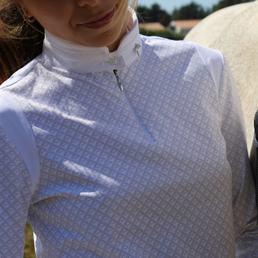 Polo de concurso con mangas largas Pénélope Seville Polo de concurso con mangas largas Pénélope Seville