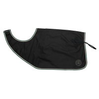 Couvre reins imper/polaire Kimito Flags & Cup Noir / Vert foncé
