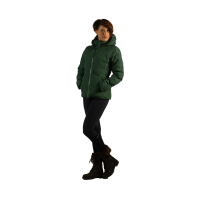 Doudoune femme imperméable Askola Flags & Cup Verde oscuro