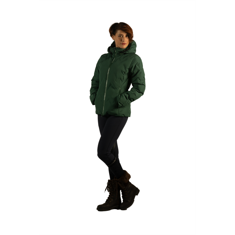 Chaqueta acolchada impermeable para mujer Askola Flags & Cup