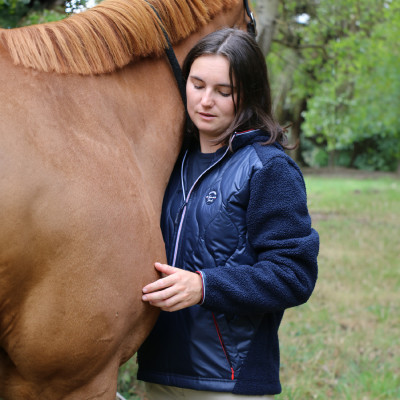 Equitheme Celia Anorak Azul marino