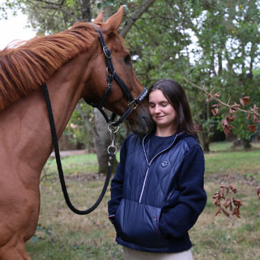 Equitheme Celia Anorak Azul marino