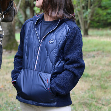 Equitheme Celia Anorak Azul marino