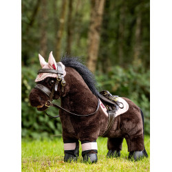 Brida Mini Pony LeMieux Castaño Marrón