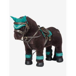 Brida Mini Pony LeMieux Castaño Marrón