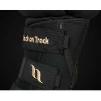 Protectores de corvejón BACK ON TRACK® Royal Deluxe Negro