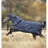 Manta Horseware Rhino Plus Vari-Layer 450g Marino a cuadros / índigo Azul marino Manta Horseware Rhino Plus Vari-Layer 450g Marino a cuadros / índigo Azul marino