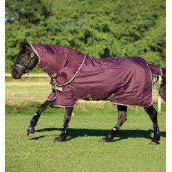 Manta Horseware Amigo Hero Ripstop Plus con cubrecuello 0g Higo / marino