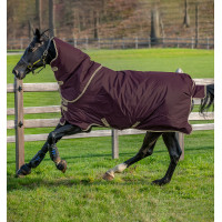 Cobertura Horseware Amigo Hero Ripstop Plus 100g Higo / marino Violeta Cobertura Horseware Amigo Hero Ripstop Plus 100g Higo / marino Violeta