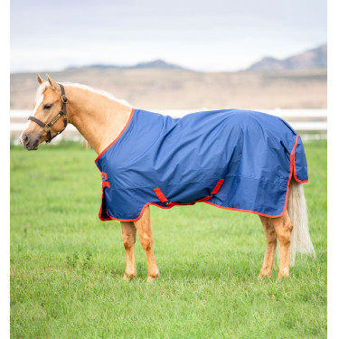 Manta Horseware Mio 0g 600D Azul oscuro / azul oscuro / rojo