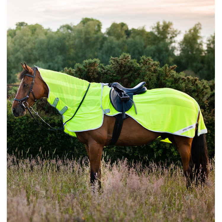 Cubre-riones Horseware anti-moscas Fluo Amigo Flyrider 0g