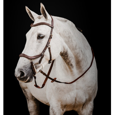 Brida Horseware Micklem 2 Deluxe Competición Havana oscuro Marrón Brida Horseware Micklem 2 Deluxe Competición Havana oscuro Marrón